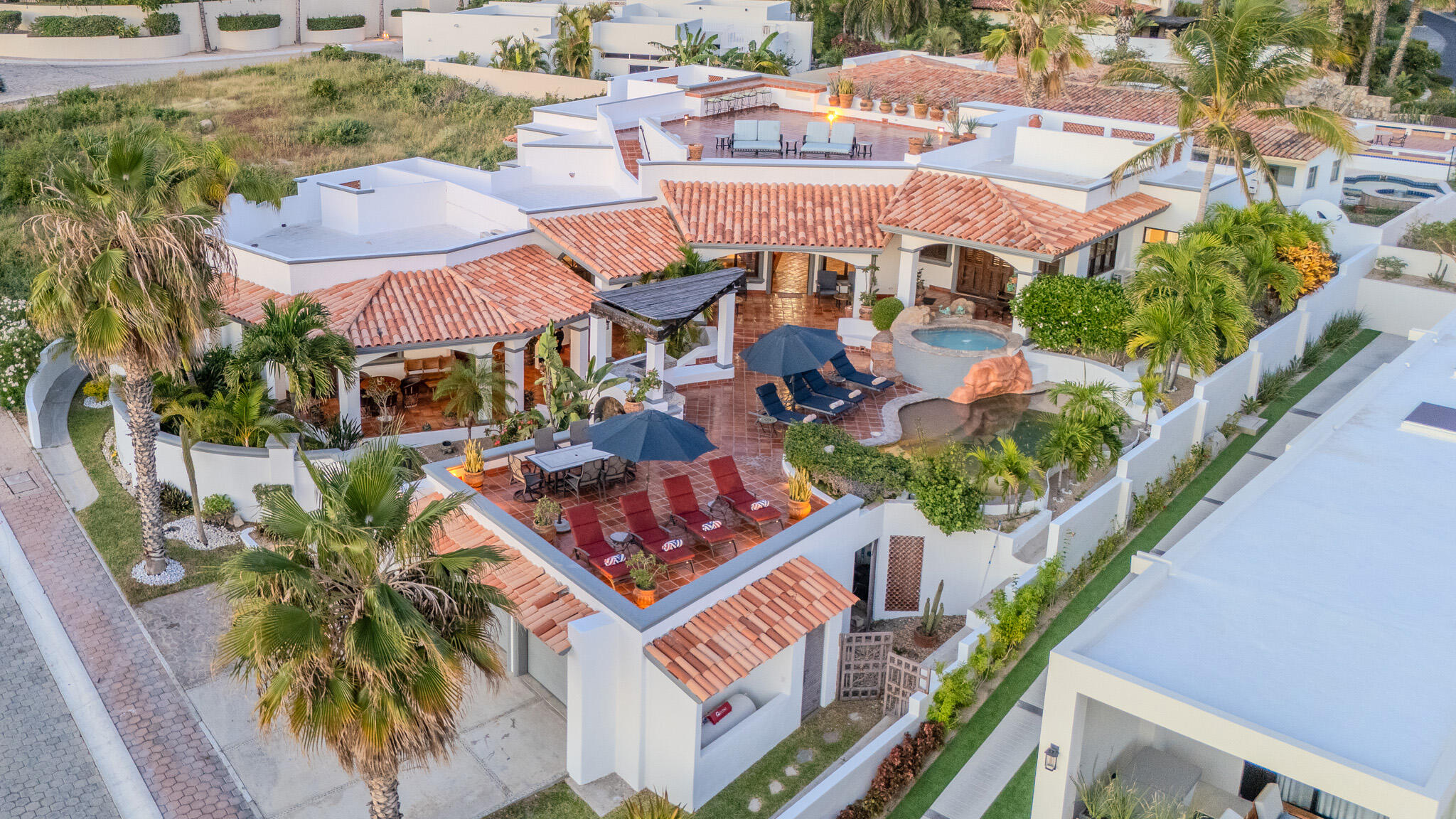 Los Cabos Luxury Santa Carmela BRING ALL OFFERS!! Owner ready to sell! Welcome to this extraordinary home located in the prestigious Santa Carmela community, nestled in the beautiful Cabo San Lucas Corridor. This remarkable property, in perfect maintenance condition and ready to move in, offers an unparalleled living experience with its stunning features and breathtaking ocean for sale