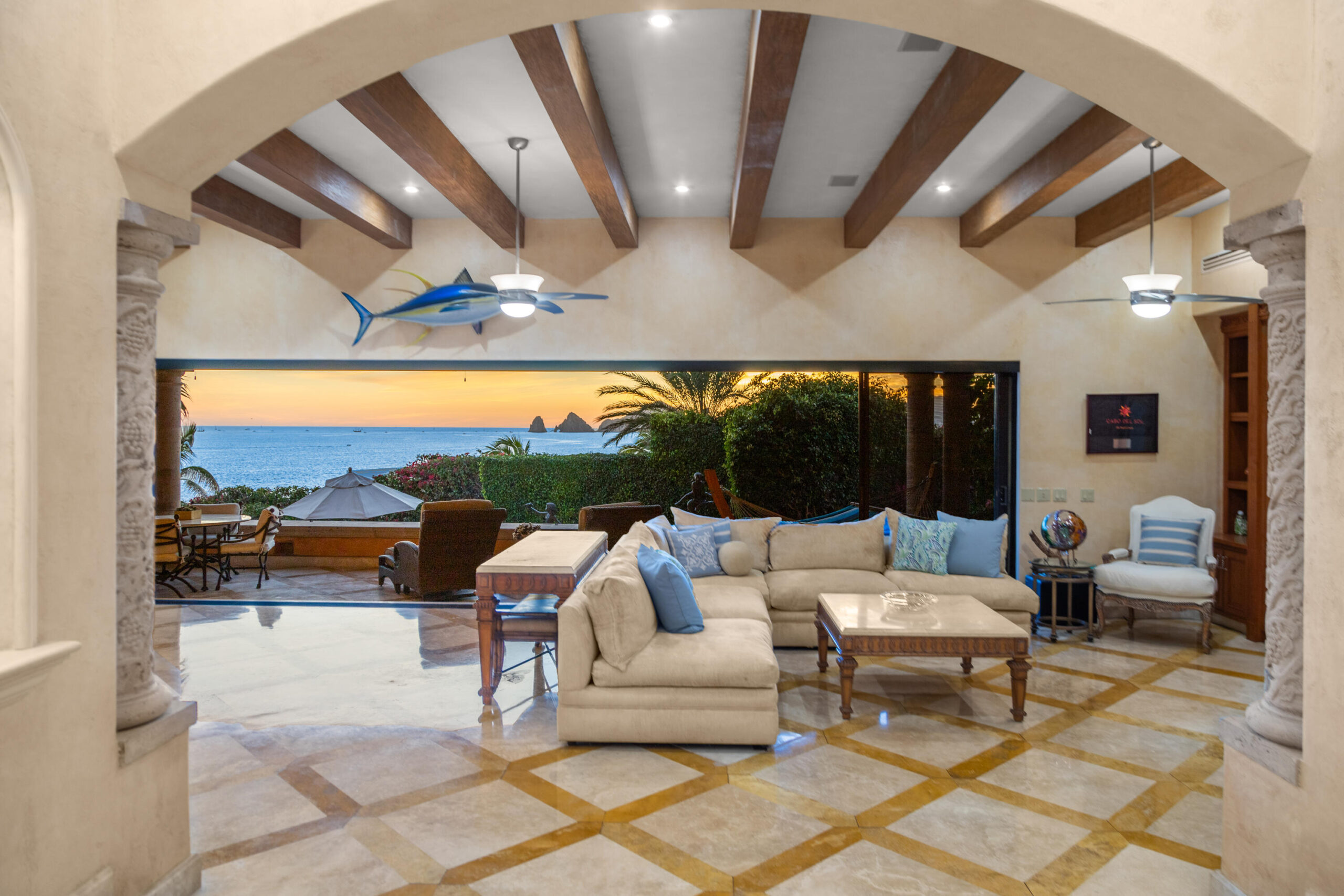 Los Cabos Luxury Misiones Del Cabo First time on the market — a one-of-a-kind double-lot estate commanding unobstructed panoramic for sale