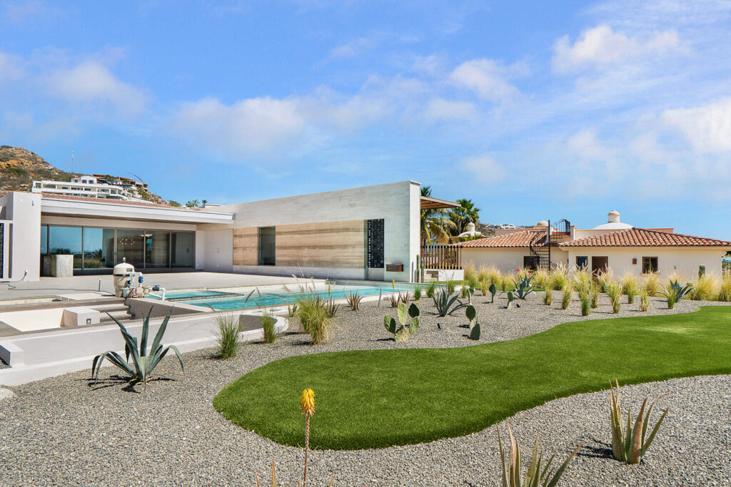 Los Cabos Luxury Fundadores Villa Maralta 62 offers contemporary coastal living in Puerto Los Cabos.This newly built 5-bedroom residence is designed around seamless indoor-outdoor flow, with main living areas opening toward the terrace, pool, and ocean – 62 Villa Maralta, San Jose del Cabo, BS