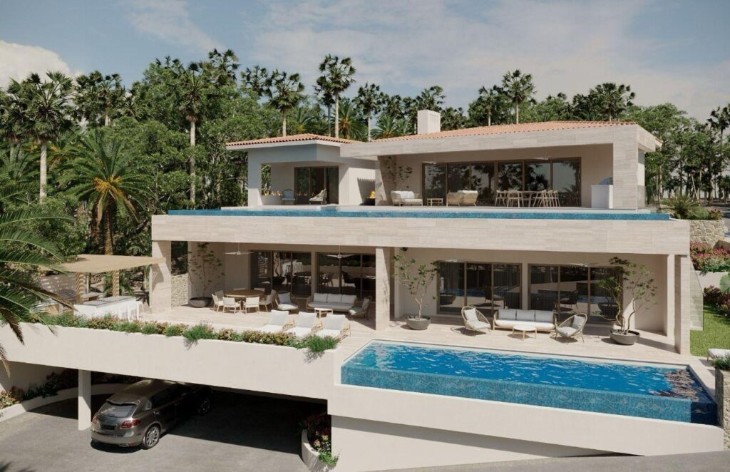 Los Cabos Luxury La Caleta Why wait 2-3 – Brand New CUSTOM HOME, San Jose Corridor, BS