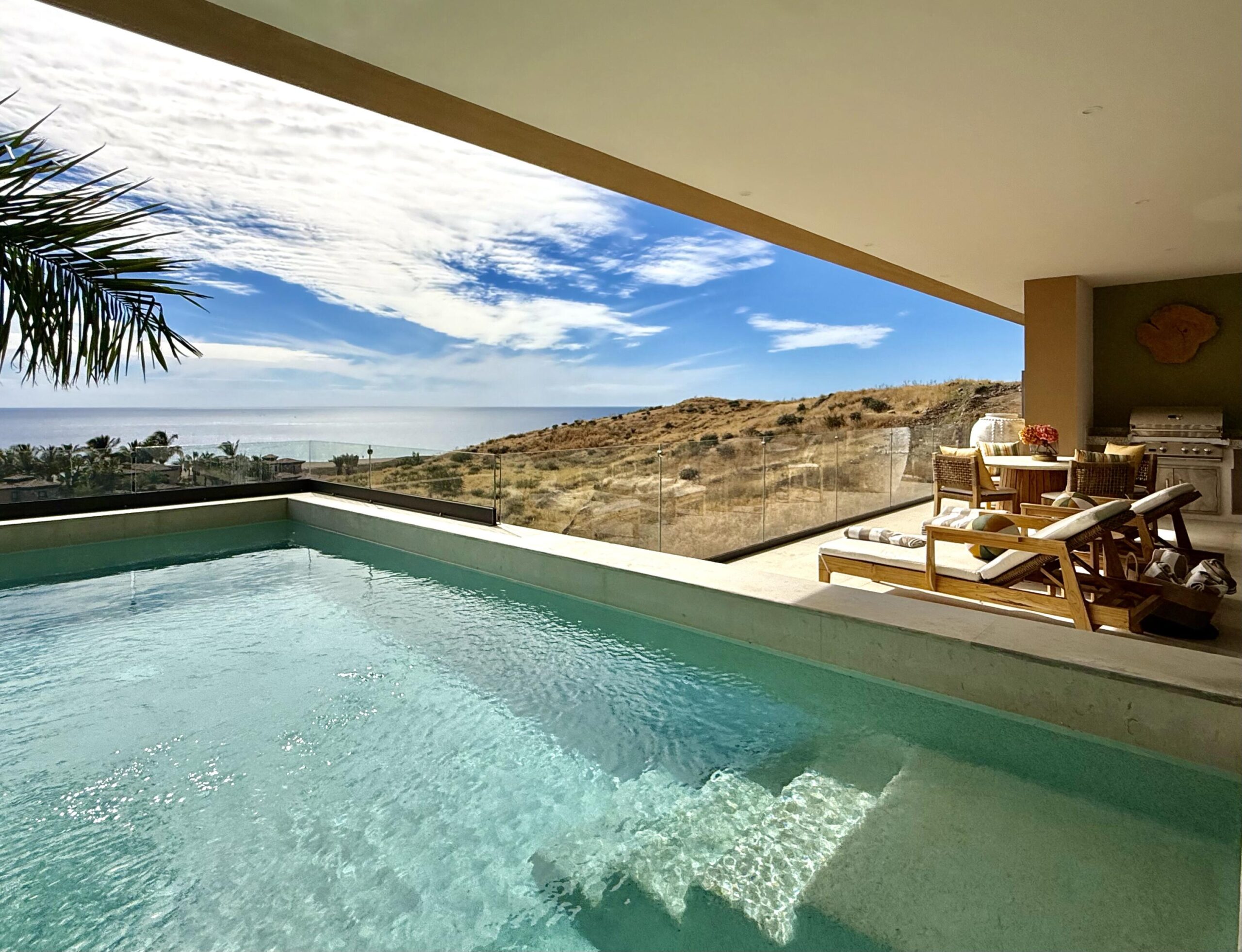 Los Cabos Luxury Migaloo Designed with avant-garde Mexican architecture and infused with a boho-chic flair, Migaloo 6 is a three- story home crafted for seamless indoor-outdoor living. The top floor offers breathtaking panoramic for sale