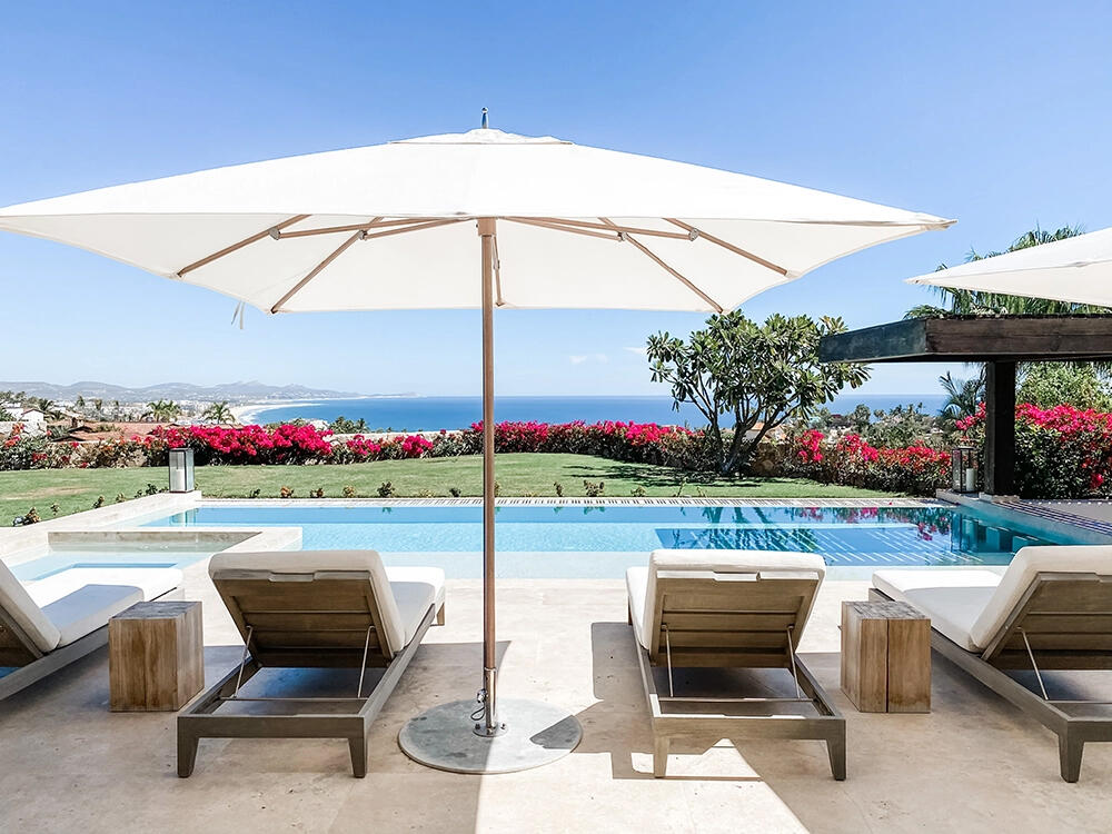 Los Cabos Luxury Section 1- Las Colinas Casa Sueños is an extraordinary 10-bedroom estate, thoughtfully designed to embrace large-scale living within Querencia.The property welcomes you into the main house and is composed of a separate casita located just steps away, together functioning as one unified residence. The main house features expansive indoor and outdoor living areas, seven spacious bedrooms, outdoor showers, a generous pool terrace, and unobstructed for sale