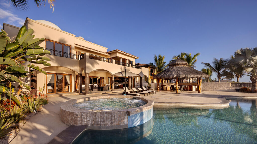 Los Cabos Luxury The Tequila Ranch A Legacy Estate on Baja's Pacific Coast. Set along a rare and pristine stretch of Pacific coastline within the private gates of Tequila Ranch, Hacienda del Pacífico is a grand oceanfront estate that embodies timeless Mexican architecture, refined craftsmanship, and the quiet power of Baja's untamed shore.Designed in the tradition of Mexico's great coastal haciendas, this expansive residence offers four private main suites, each thoughtfully positioned for privacy, comfort, and sweeping – Hacienda Del Pacifico, Pacific, BS