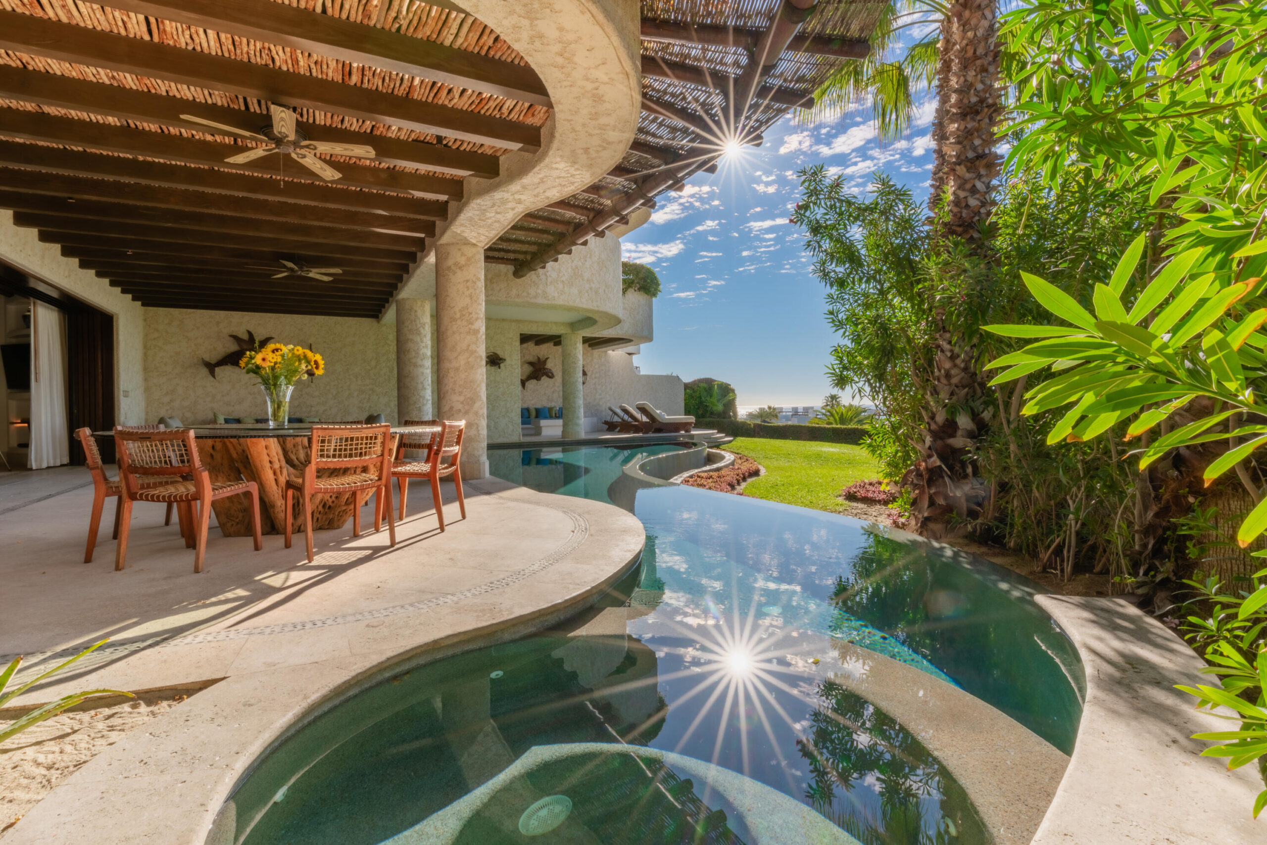 Los Cabos Luxury Hacienda Csl Set above the marina on Medano Beach, this 5-bedroom, 5.5-bath penthouse at 1Homes & Hotels encapsulates Cabo luxury. With sweeping for sale