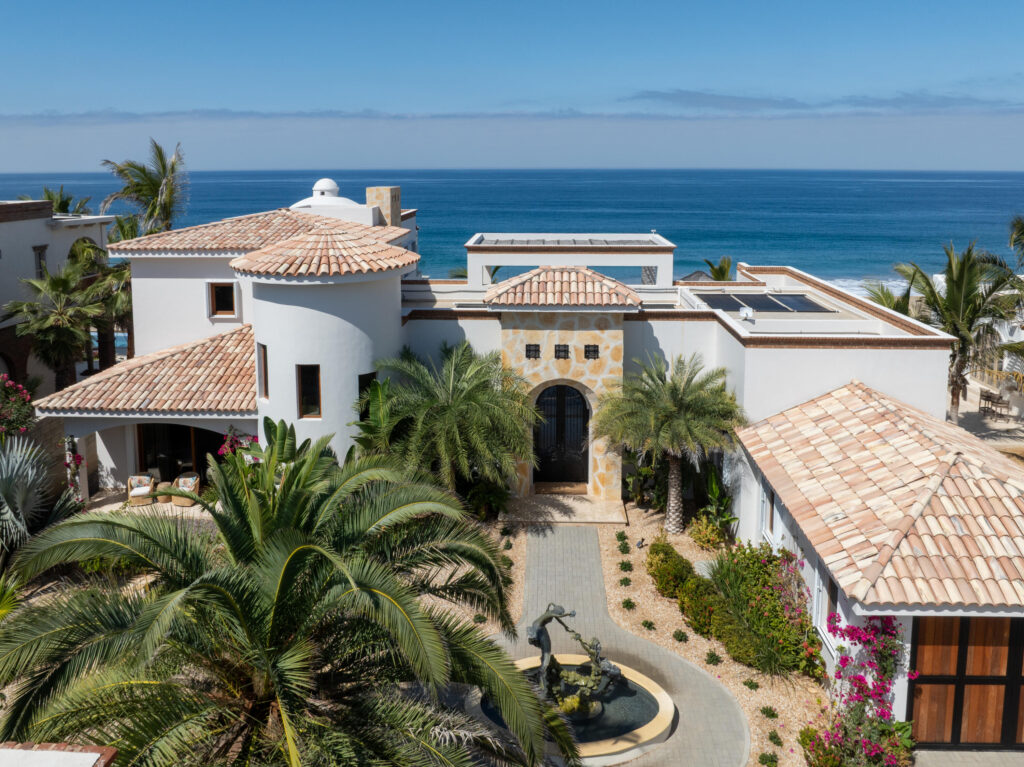 Los Cabos Luxury Cove Club Casa SerenaAn architectural marvel that seamlessly blends the wonder of the Baja with the beauty and serenity of the Mar de Cortez. Thoughtful sight lines frame beautiful vistas from every room making the home feel like you're living in a resort and private estate at the same time. Designed as a retreat for family and friends by one of the most recognized and renowned architects in Mexico, Jacinto Avalos, Casa Serena blends the attention to detail and fine Mexican craftsmanship appropriately honoring its iconic location. Maintained with an open check book and live in staff, this ocean front masterpiece is now ready for the next fortunate family to make memories and leave their own legacy at Casa Serena. – Ocean Drive, Pacific, BS
