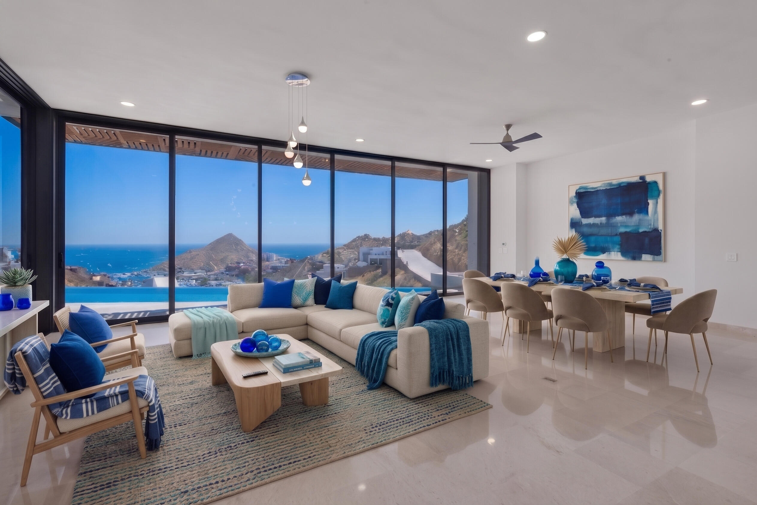 Los Cabos Luxury Playa Del Rey HUGE PROFT OPPORTUNITY to own the former cabo oasis of the red hot chili peppers (WATCH THE NEW NETFLIX DOC HERE cope and paste-(https://www.youtube.com/watch?v=Exs7-tOaQQY)---above a swimming/snorkel beach, currently generating a steady consistent income that outperforms others, due the former red hot chili pepper history and art. Hidden inside the double gated waterfront enclave above a a spanning beach and ocean cove, this aptly named estate awaits-just minutes to a long list of spoils. Covering nearly 6000 square feet, this triple-height foyer, opens into a grand spanning living and dining space layered in natural stone, marble and musical art throughout. Additional add-ons include: St Tropez themed exterior spaces, rooftop lounge, fire bowls and fire pits, added steam sauna and mor for sale