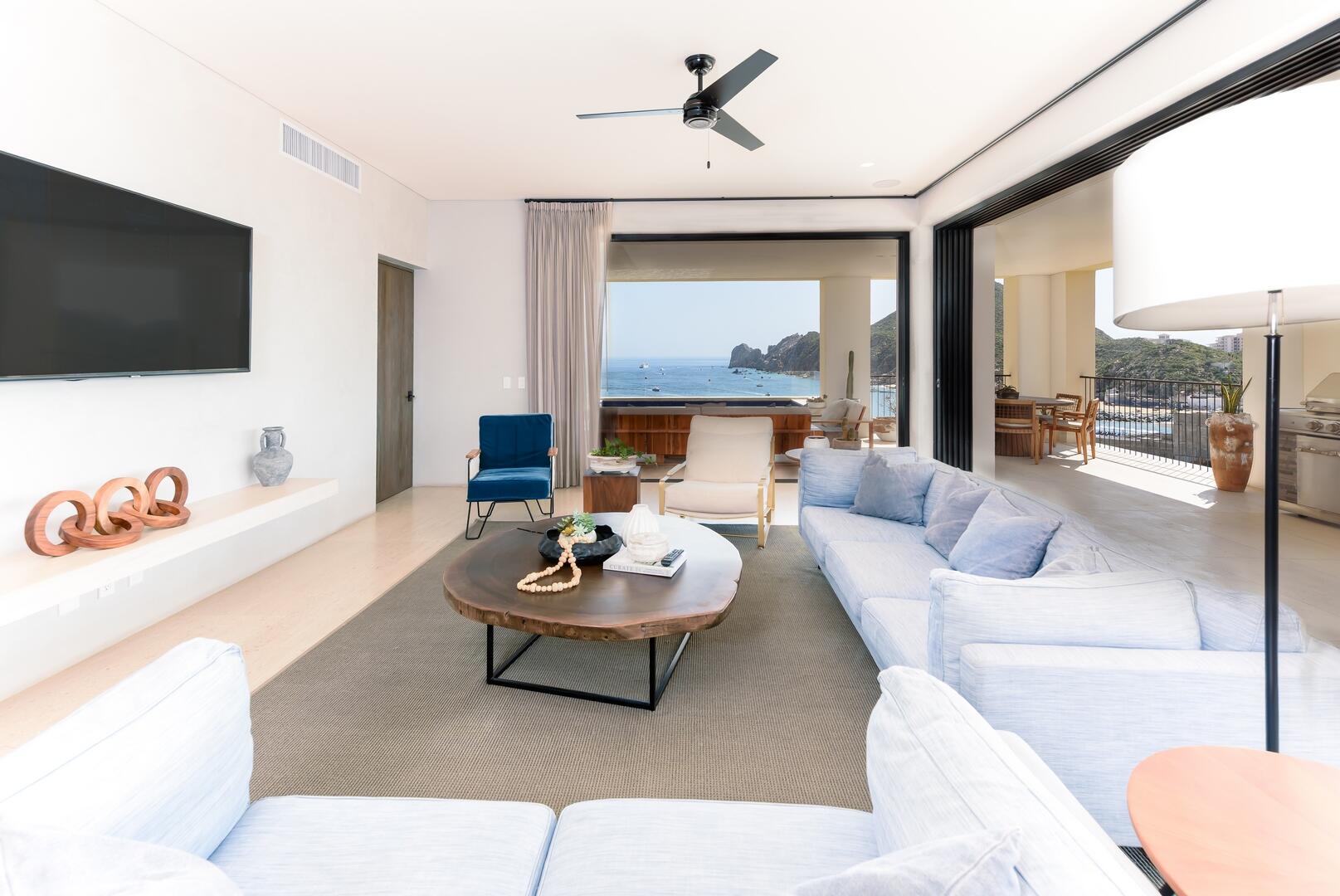 Los Cabos Luxury Las Ventanas Luxurious 3-bedroom, 3.5-bath residence at Las Ventanas al Paraíso, A Rosewood Resort. This tranquil retreat features an expansive ocean- for sale